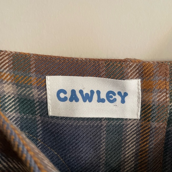 🇬🇧 Cawley Studios wool lined pinafore dress - Picture 4 of 13